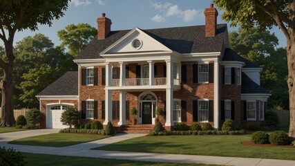Colonial Style House