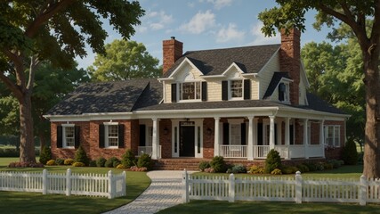 Colonial Style House