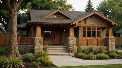 Craftsman Bungalow House