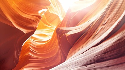 antelope canyon in arizona - background travel concept 