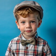 portrait of a little child. portrait of a boy. Smiling baby for photo album. Handsome little boy in front for advertising.