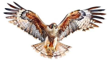 Falcon Bird On Transparent Background