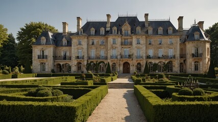 Fototapeta premium French Chateau