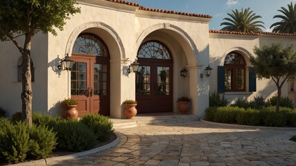 Fototapeta premium Mediterranean Villa