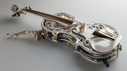 Bioengineered musical instruments, living violins and flutes
