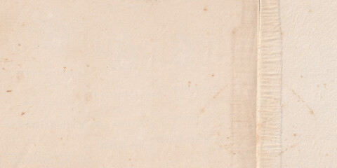 Aged rough paper texture. Double- scrapbook page parchment grunge background