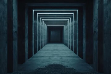 Fototapeta premium Attract and retain customers effectively in an ultramodern, supernatural scene, with copy space