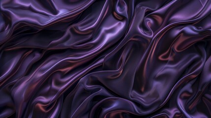 Abstract Purple Silk Fabric Texture.