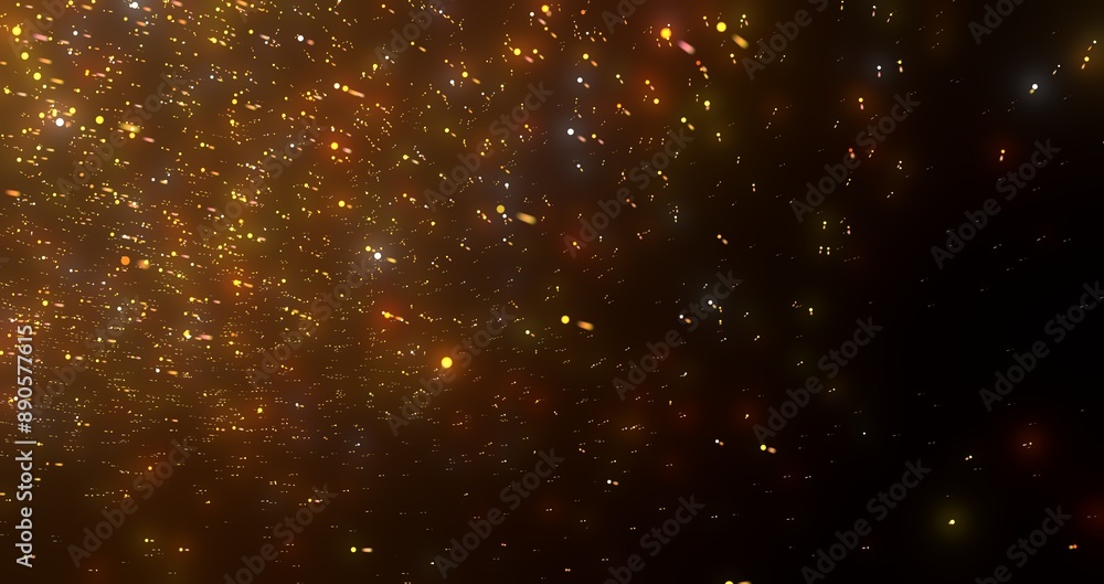 Poster flying inside digital data tunnel. futuristic abstract background with neon rays