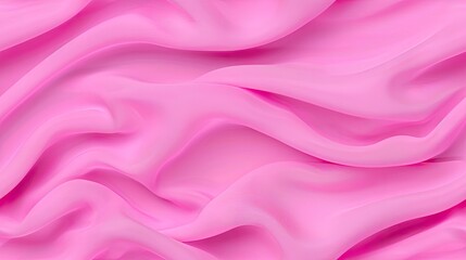 Fototapeta premium A close up image of creamy white satin fabric with soft, smooth folds and wrinkles