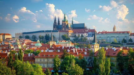 Naklejka premium Prague Spring International Music Festival Prompts