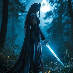 battle between a queen and her enemy