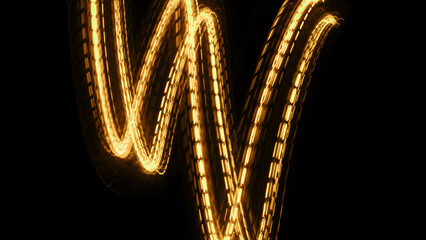 Digital Wallpaper Gaming Streaming Background Futuristic Abstract Neon Overlay Effect