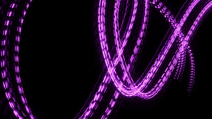 Digital Wallpaper Gaming Streaming Background Futuristic Abstract Neon Overlay Effect