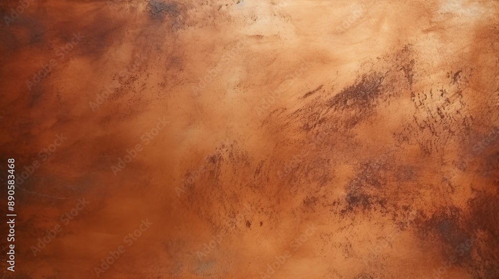 Poster abstract rusty metal texture background with warm earthy tones and natural patterns