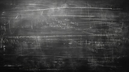 Fototapeta premium Classic blackboard texture with chalk smudges