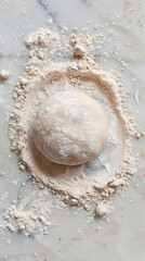 traditional sourdough round bread