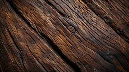 Obraz premium Top-down photograph of oak wood texture 6