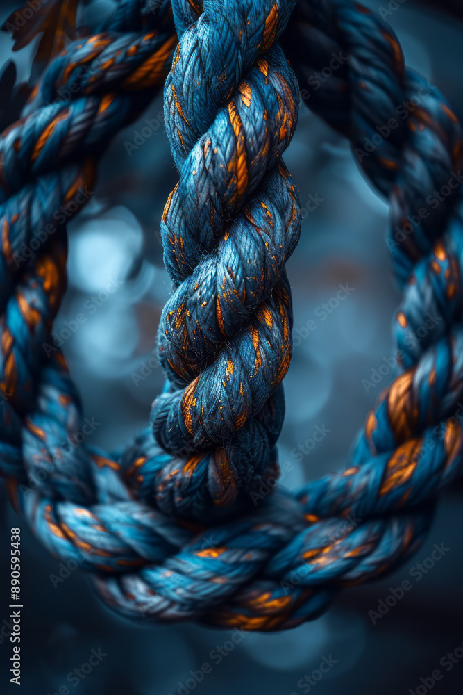 Poster an abstract, minimalist image of a circular path with intricate twists and turns, representing a vic