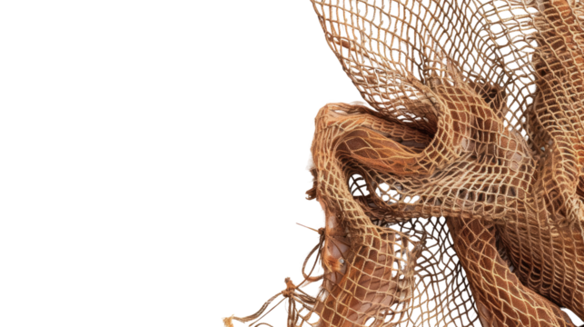 Fishing net transparent background