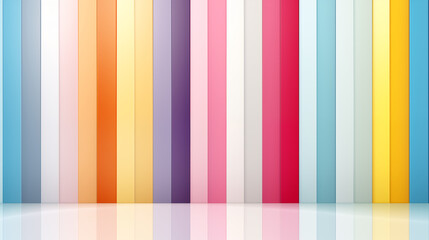 Colorful Lines Vertical Bars on Black Background, Abstract Image, Texture, Pattern Background, Wallpaper, Cover and Screen of Smartphone, Cell Phone, Computer, Laptop, 9:16 and 16:9 Format
