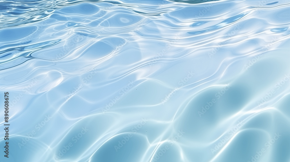 Poster water surface with ripples and waves. abstract background and texture for design.