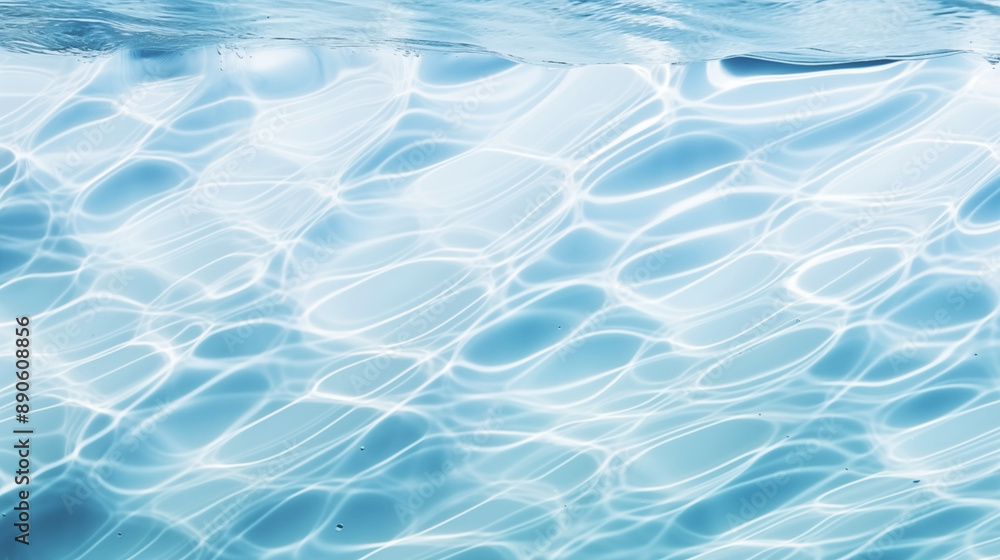 Poster water surface with ripples and waves. abstract background and texture for design.