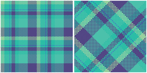 Tartan Plaid Pattern Seamless. Gingham Patterns. Template for Design Ornament. Seamless Fabric Texture. Vector Illustration