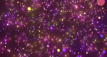 inside digital data tunnel. Futuristic abstract background with neon rays. Concept for big data,