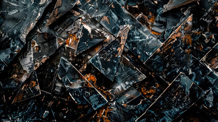 Abstract background showing black and orange brushstrokes creating a textured effect
