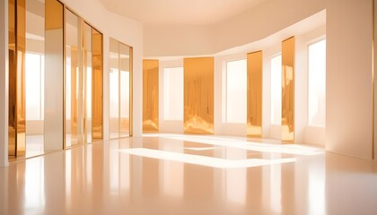 Photo interior modern design room 3d illustration