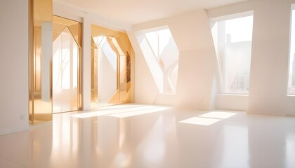 Photo interior modern design room 3d illustration