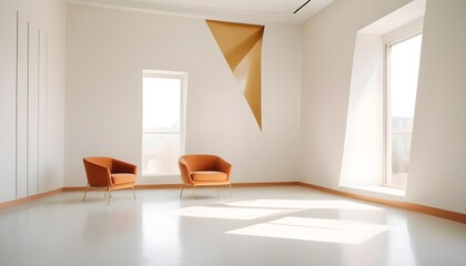 Photo interior modern design room 3d illustration