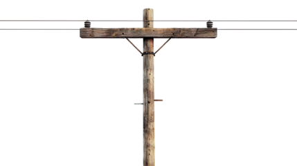 Electric pole transparent background