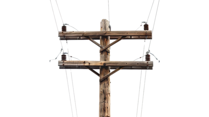 Electric pole transparent background