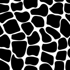 Giraffe seamless pattern skin print design. Fashion stylish vector texture. Great for textile, fabric, wallpaper, wrapping, scrapbook and packaging