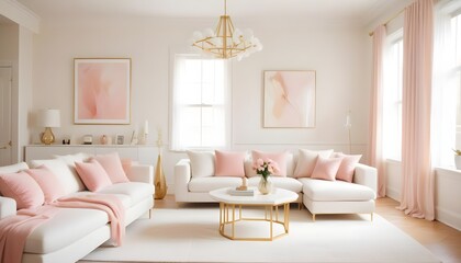 Fototapeta premium Photo interior modern design room 3d illustration