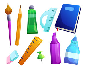 Stationery Items Set