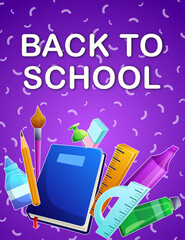 Back To School Stationery Items