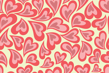 love seamless pattern, seamless background, for fabric, wrapping paper, covers, etc
