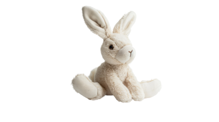 Plush bunny transparent background