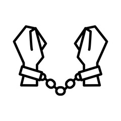 handcuff icon