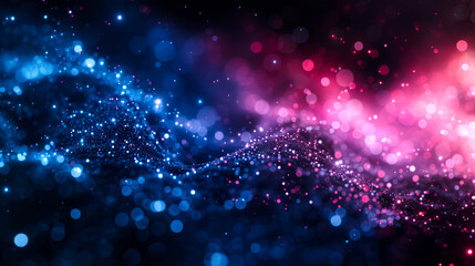 Obraz premium background digital of connected line for internet and social media or AI