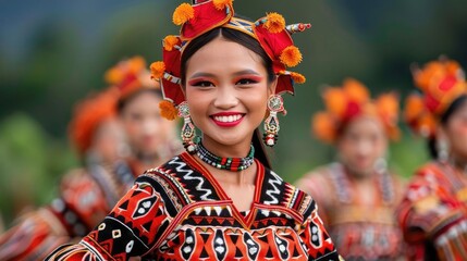Cultural dances in traditional attire