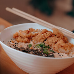 Comida coreana cerdo