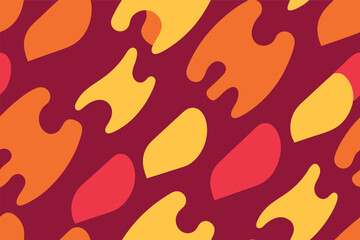 Seamless abstract pattern. Easy to change colors. Design template for banner, poster, flyer, card, flyer, cover.