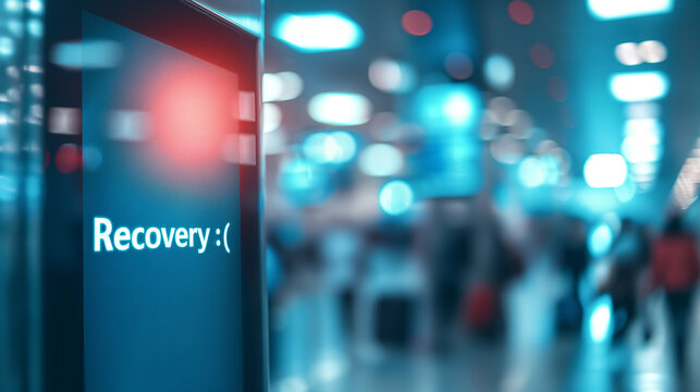 Error Message on Airport Vertical Panel