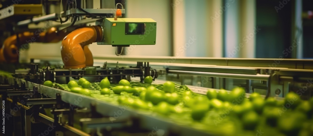 Poster automated food processing line