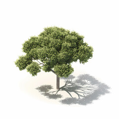Minimalist Isometric Tree &ndash; Perfect for Game Design & UI