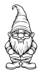 funny gnome cartoon